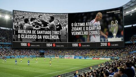 Da Batalha de Santiago ao Cartão de Zidane: Expulsões Históricas em Copas