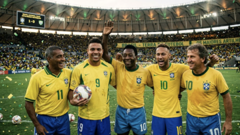Os Maiores Artilheiros da História da Seleção Brasileira