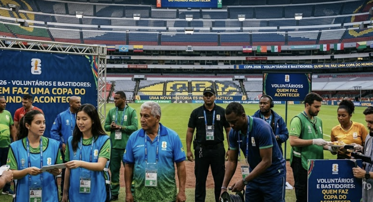 Voluntários e Bastidores: Quem Faz uma Copa do Mundo Acontecer
