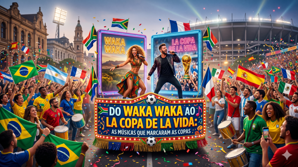 Do Waka Waka ao La Copa de la Vida: As Músicas que Marcaram as Copas